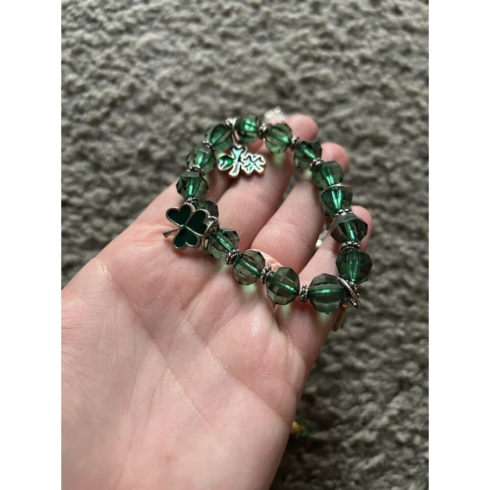 Vintage Charm Bead Bracelets Holidays Valentines, St Paddy’s & Easter